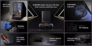 جارو رباتیک شیائومی X20 Max